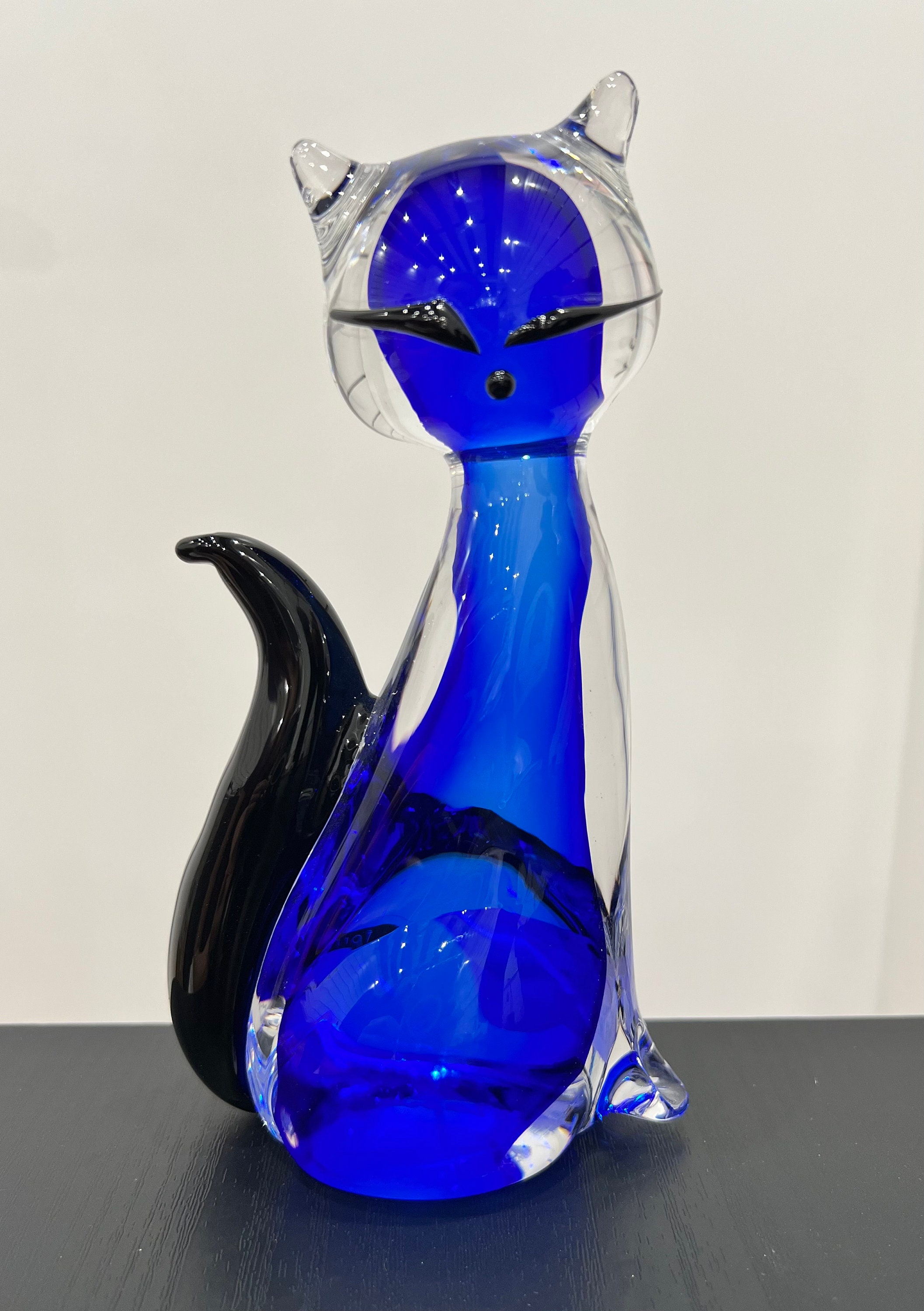 Murano Glass Cat Murano Glass Cat Etsy