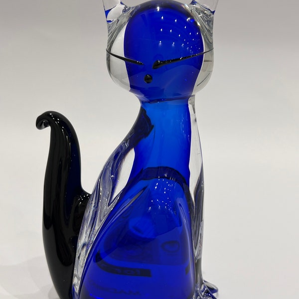 Chat en verre de Murano - Chat en verre de Murano