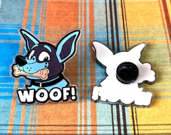 Acrylic Pup Pin