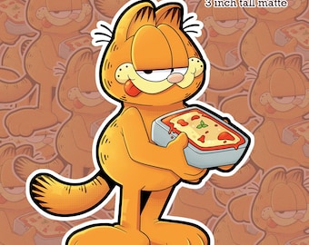 Lasagna cat sticker