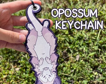 Carry-on Critters Opossum; Luggage Tag/Keychain