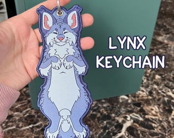 Carry-on Critters Lynx Luggage tag/Keychain