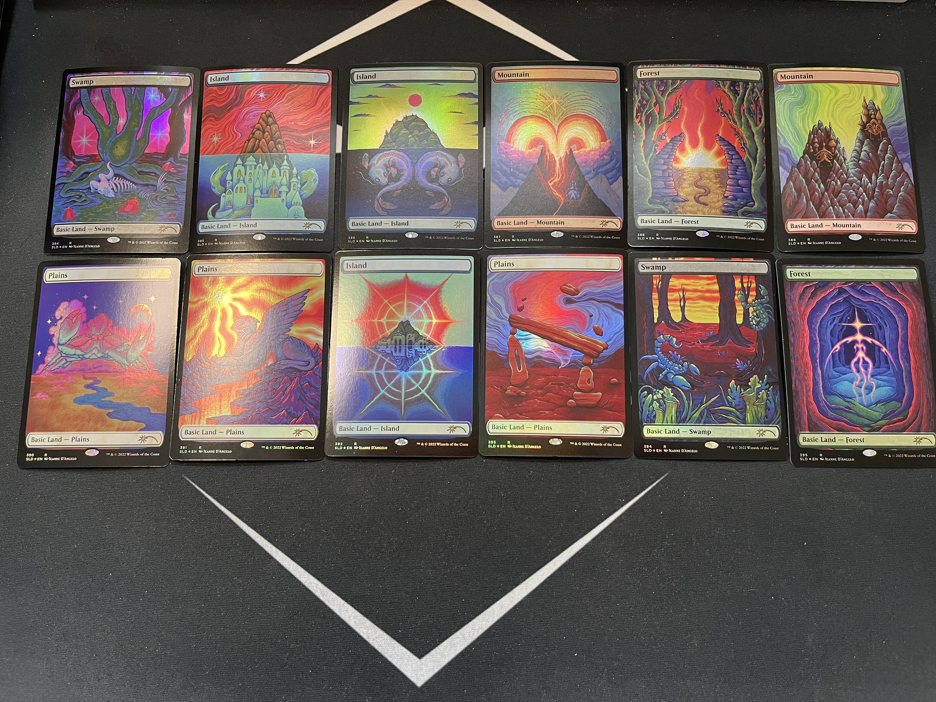 Magic the Gathering Secret Lair Astrology Foil Basic Land Magic the Gathering Secret Lair Astrology Foil Basic Land