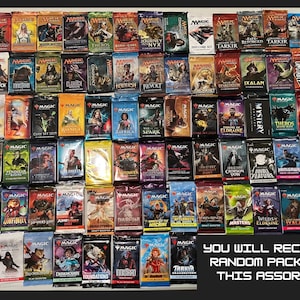 10 random booster packs Magic the Gathering MTG