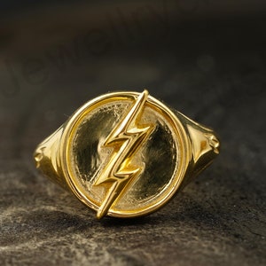 Reverse Flash Ring Etsy Canada