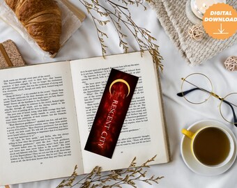 Marcapáginas de Crescent City / Sarah J. Maas (Descarga digital)