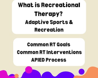 Recreational Therapy Adaptive Sports Recreation Educational Handout