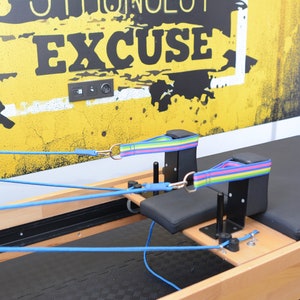 Drop Reformer Pilates Accessories Double Loops Straps