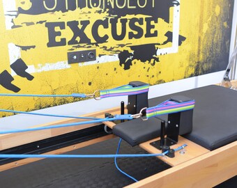 Drop Reformer Pilates Accessories Double Loops Straps