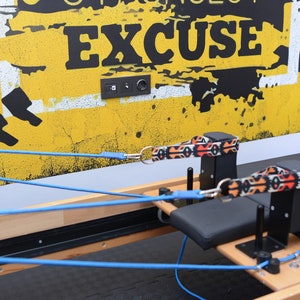 Drop Reformer Pilates Accessories Double Loops Straps