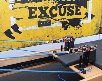 Drop Reformer Pilates Accessories Double Loops Straps