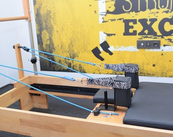 Drop Reformer Pilates Accessories Double Loops Straps