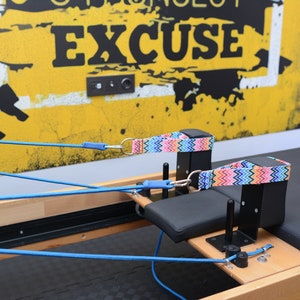 Drop Reformer Pilates Accessories Double Loops Straps