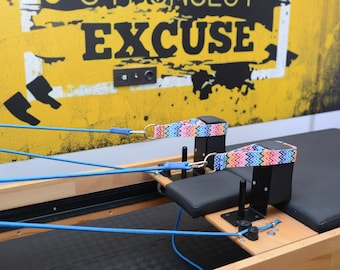 Drop Reformer Pilates Accessories Double Loops Straps