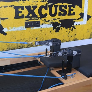 Drop Reformer Pilates Accessories Double Loops Straps
