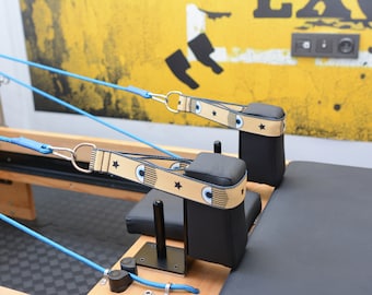 Drop Reformer Pilates Accessories Double Loops Straps