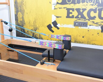 Drop Reformer Pilates Accessories Double Loops Straps