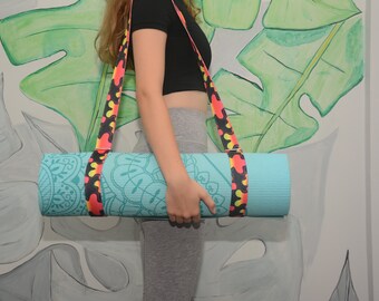 Correas para esterilla de yoga y soporte para esterilla de Pilates, correa de estiramiento, correa de transporte cruzada ajustable para toallas de playa y mantas de picnic