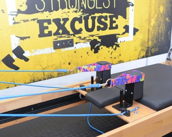 Drop Reformer Pilates Accessories Double Loops Straps