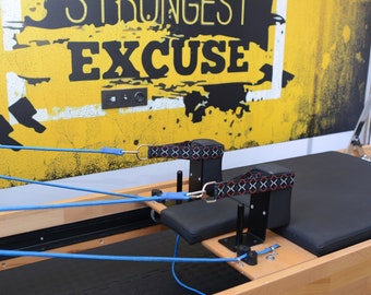 Drop Reformer Pilates Accessories Double Loops Straps