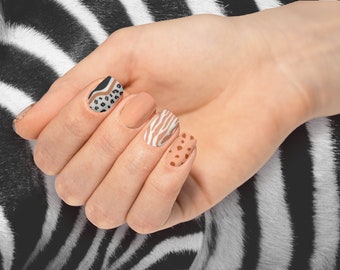 Wild Child Cheetah  Nail Wraps