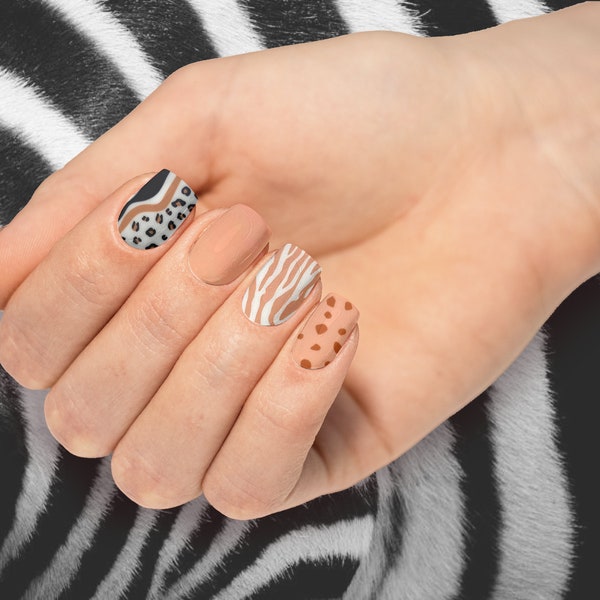 Wild Child Cheetah  Nail Wraps