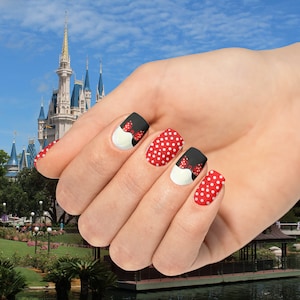 Minnie Mouse Nail Wraps Disney