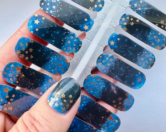 Night Sky Nail Wraps