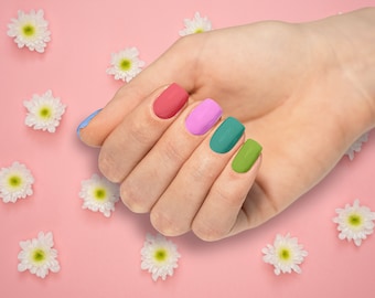 Spring Fling Nail Polish Wraps: Easy Salon Manicure