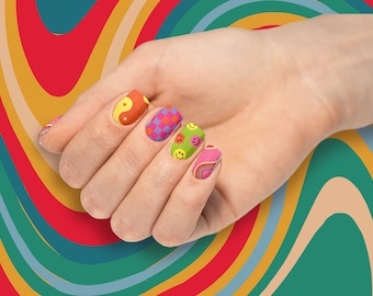 Be Happy Nail Wraps