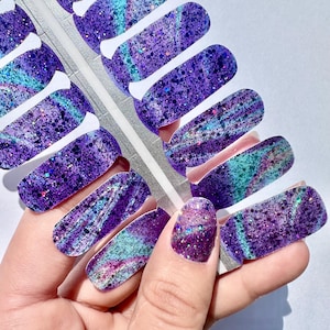 Galactic Groove Nail Wraps