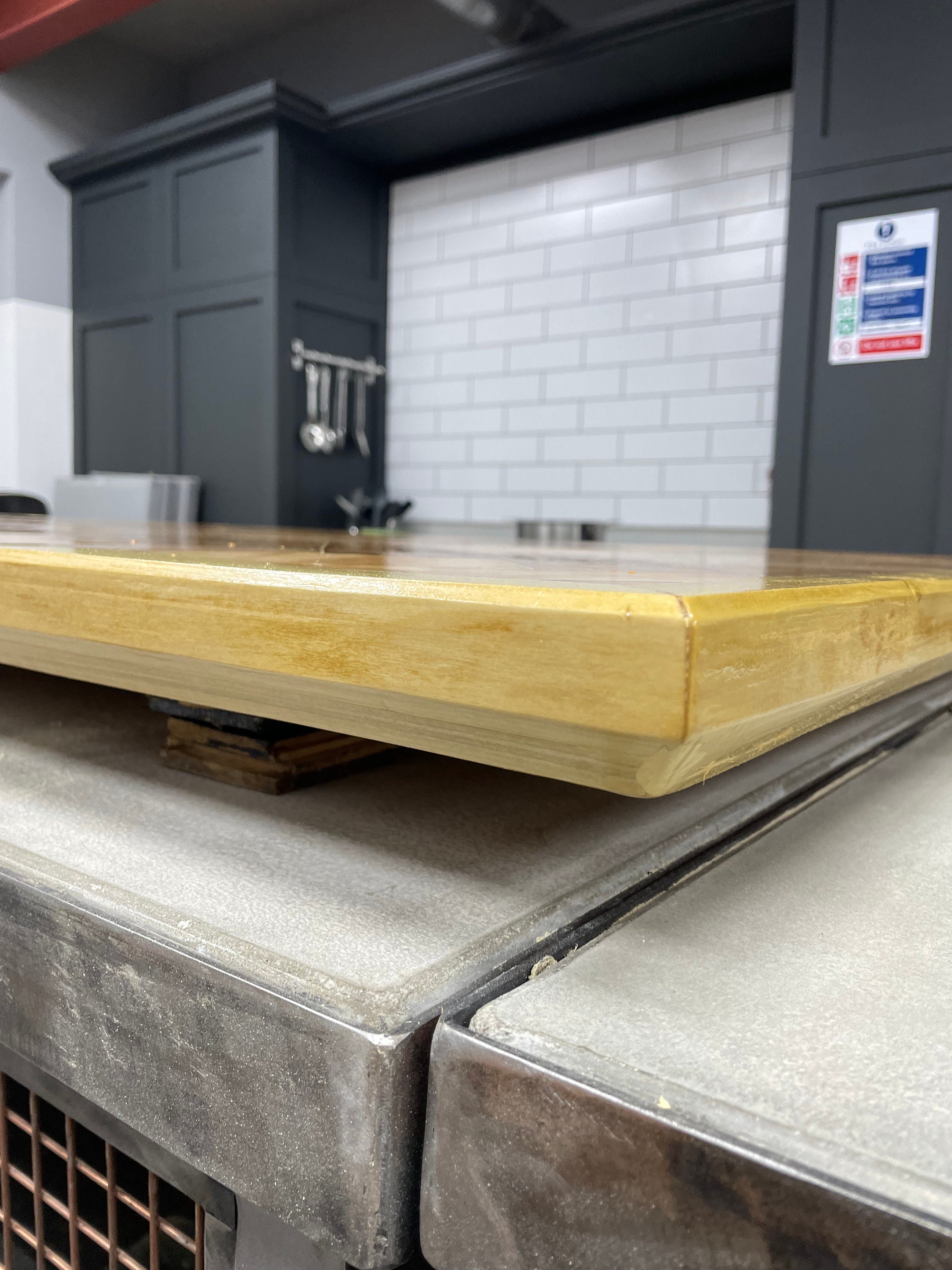 Kitchen Island Worktop Reclaimed Victorian Light Oak - Etsy UK