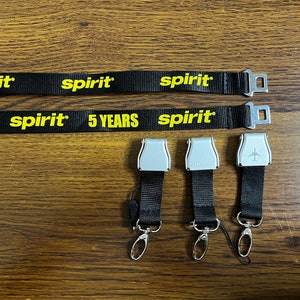 Seatbelt Buckle Lanyard Spirit