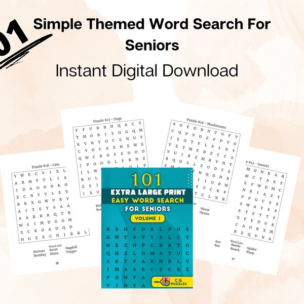Slp word search etsy