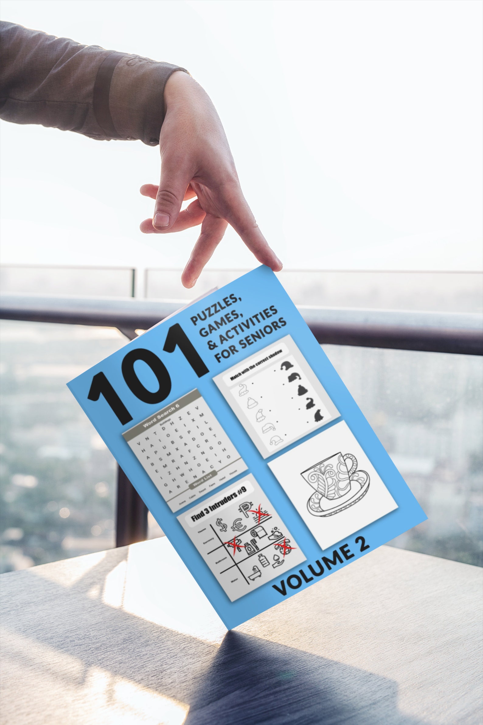 101 Puzzles Activities for Seniors Large Print Fun Easy - Etsy