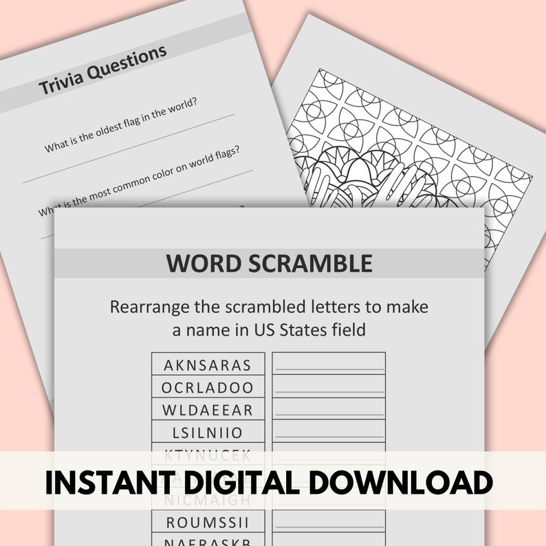 100 Themed Large Print Activities for Seniors With Mild to Moderate