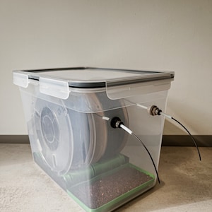 STL.File | Filament drying box 3D print | Instant Download DIY Print-at-Home Instructions Blueprint | 3D Printing Essentials Beginners