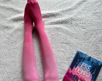 Bubble Gum Ombre long socks