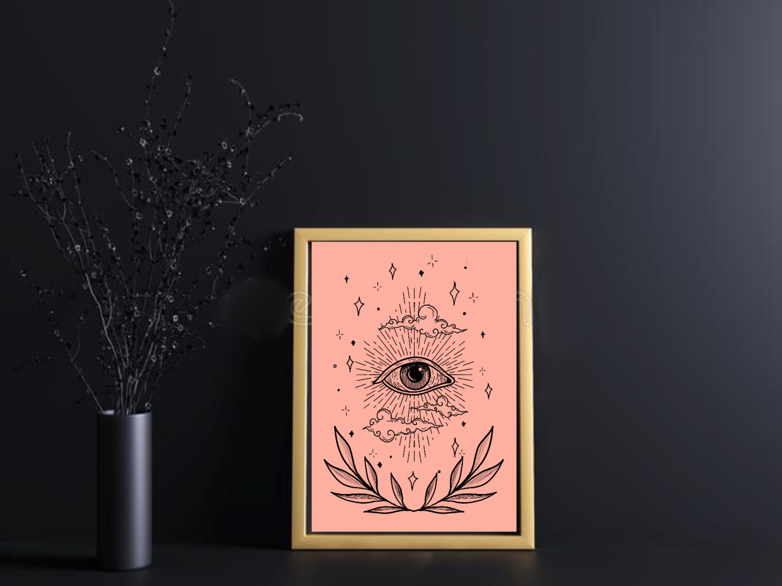 A4 and A5 Printable All Seeing Eye Digital Download - Etsy