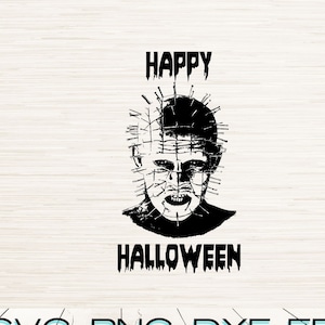 Hellraiser svg, Halloween svg, png, jpg, dxf, Vektor, sofort digitaler Download, Lasergravur, Glowforge, Sublimation, svg für Cricut