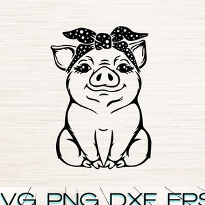 Söt vintage griskonst, Svg Dxf Eps Jpg Png Omedelbar Digital Nedladdning, Clipart Silhuett Vektorfil, Lasergravering, Cricut, Glowforge Klar