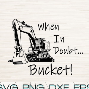 Excavator Svg | Excavator Clipart | Excavator Cricut | Laser Engraving Cut file | Construction Svg | Heavy Equipment Svg | Instant download
