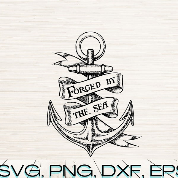 Navy Anchor Svg Dxf Png Eps Jpg Pdf instant digital download | Laser engraving | Cricut cut file | Military logo | Navy Vector | Sublimation