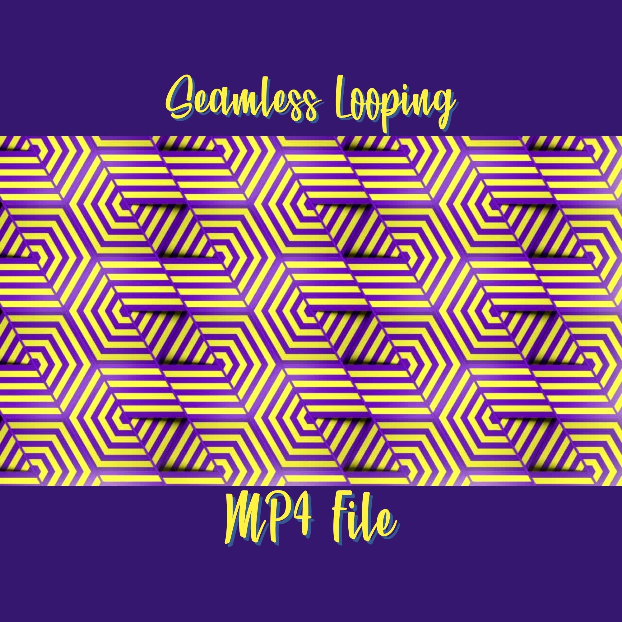 Animated Background Bundle | Hypnotic Patterns Screen | Seamless ...