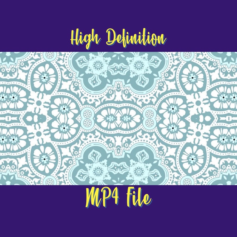 Animated Background Bundle | Abstract Kaleidoscope | Continuous Looping ...