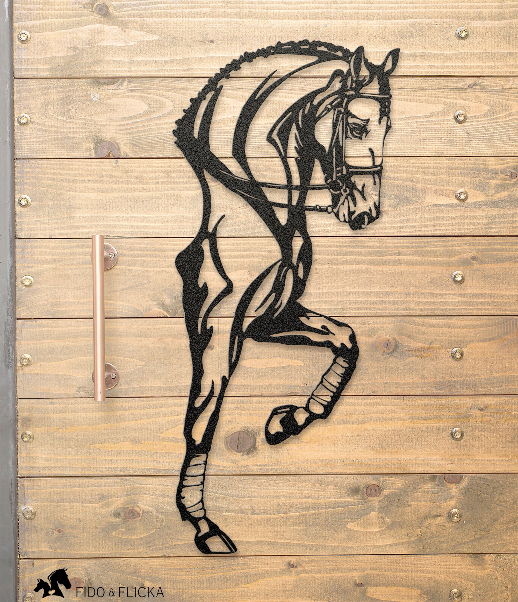 Dressage Horse Metal Wall Art, Dressage Gift, Dressage Horse Art, Equestrian Decor