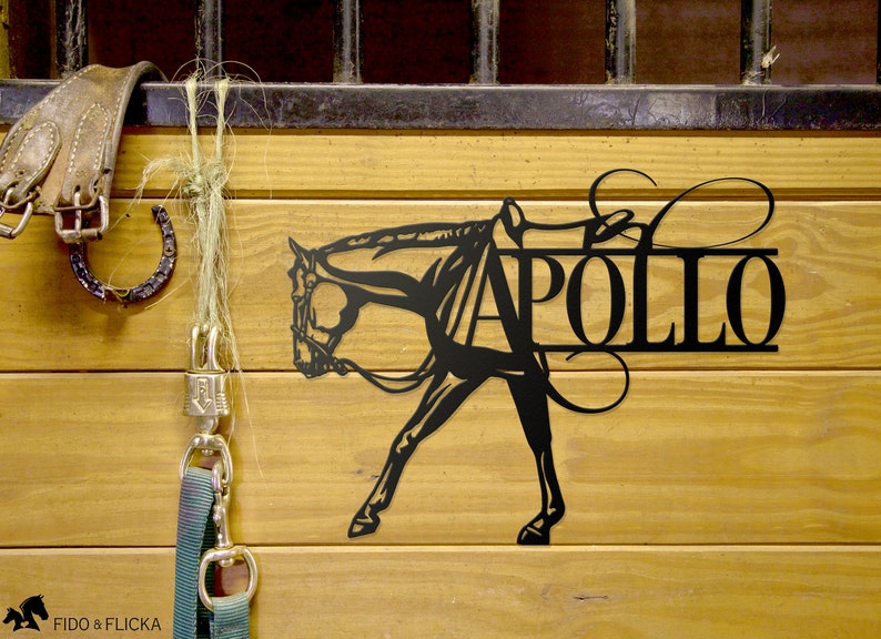 Personalized Western Pleasure Horse Sign Equestrian Gift Etsy