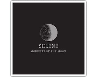 Selene - Goddess of the Moon - Sticker - LIMITED TIME ONLY