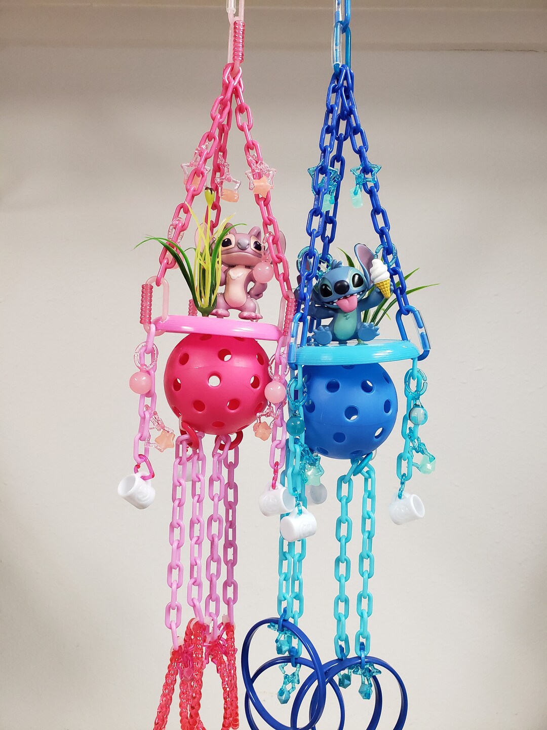 Small Exotic Sugar Glider Ice Cream Stitch Wiffle Baseball With Mini