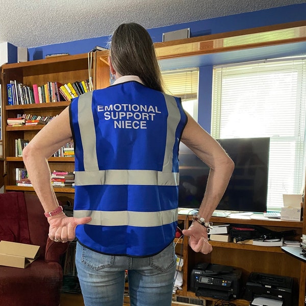 Emotional Support Vest Etsy